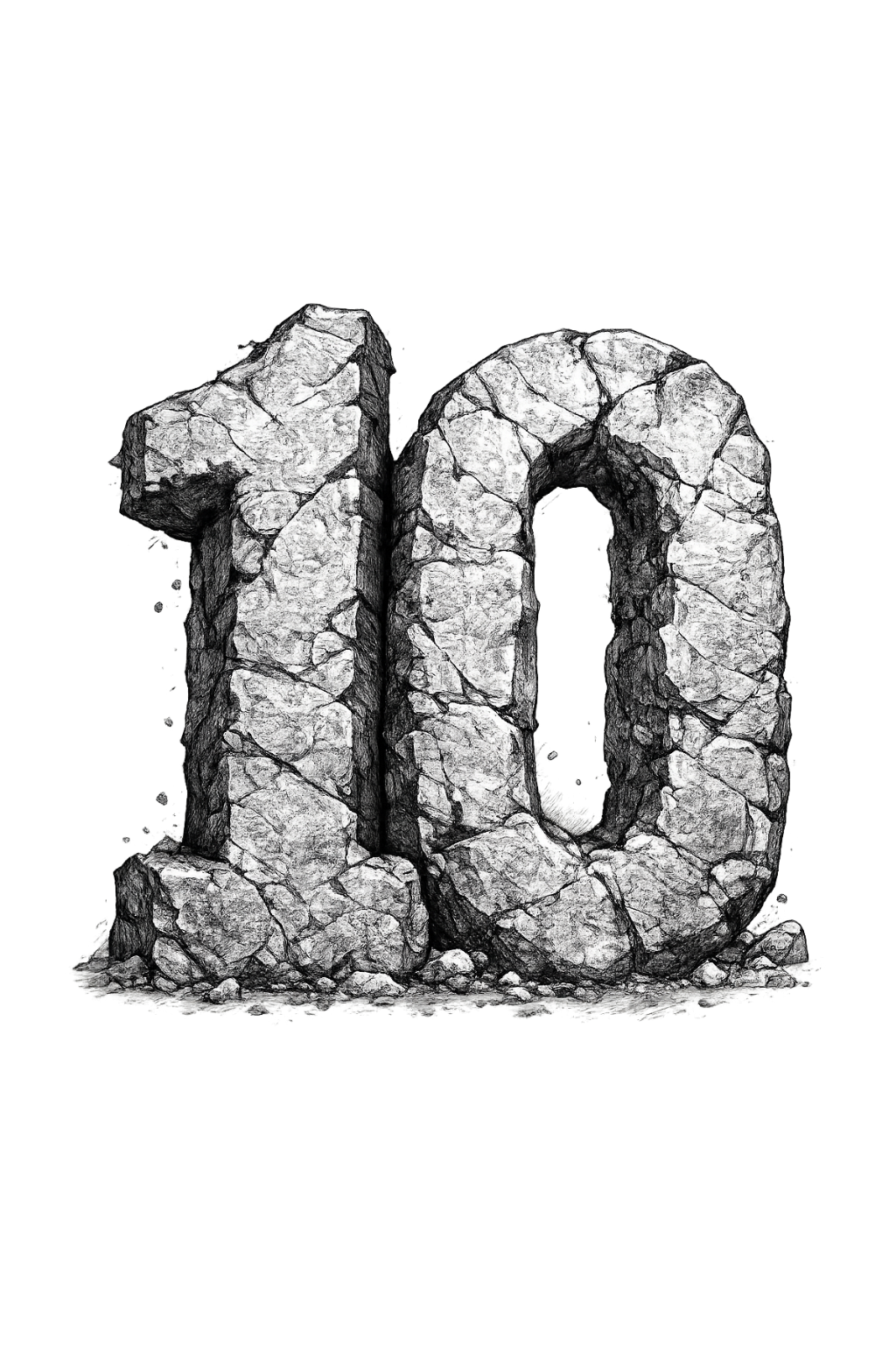 The Ten Commandments. God's Law for a lawless world.