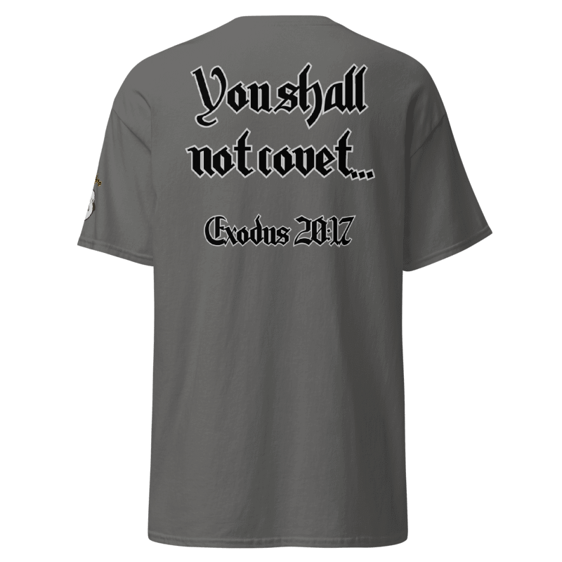 X – You Shall Not Covet (Exodus 20:17) Christian T-Shirt