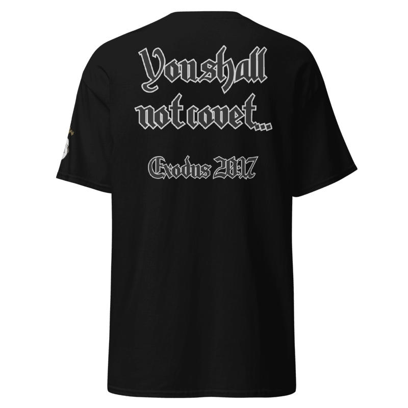 X – You Shall Not Covet (Exodus 20:17) Christian T-Shirt